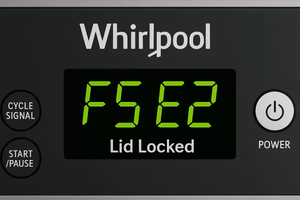 Whirlpool Washer Error Code F5 E2